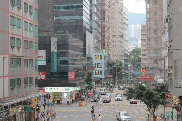 15 juni 2014 Wanchai, Hong Kong — Stockfoto