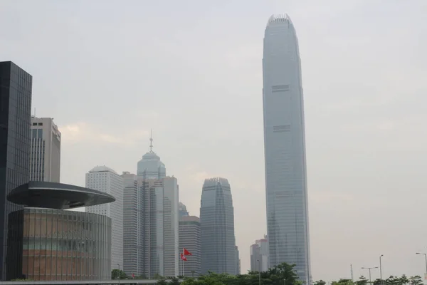 15 juni 2016 HK Business Office Tower — Stockfoto