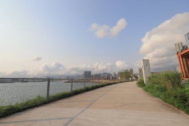 22 Nisan 2019 Batı kowloon Waterfront Promenade