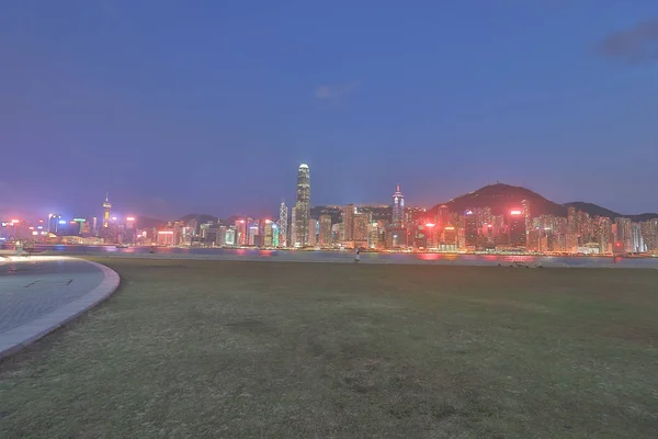 22. April 2019 Uferpromenade Park hk — Stockfoto