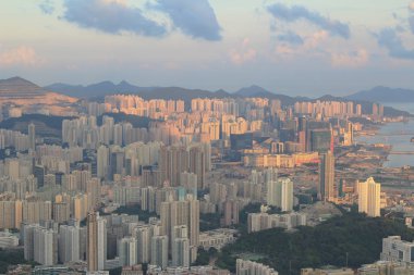 2014'te Kowloon'un Hong Kong şehri