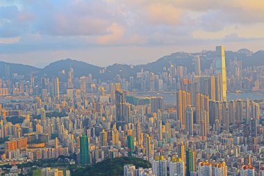 2014'te Kowloon'un Hong Kong şehri