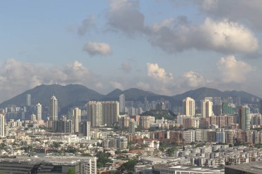 31 Mayıs 2014 Beacon Hill'de Kowloon görünümü