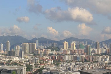 31 Mayıs 2014 Beacon Hill'de Kowloon görünümü