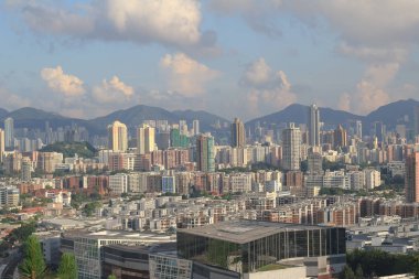 31 Mayıs 2014 Beacon Hill'de Kowloon görünümü