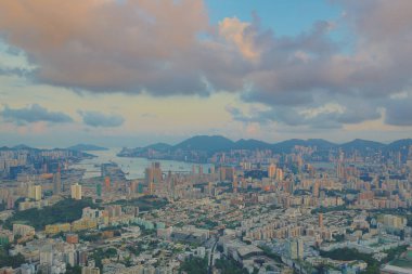 31 Mayıs 2014 Hong Kong'un havadan görünümü 