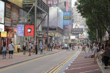  Causeway Bay'deki ler, 15 Haziran 2014 