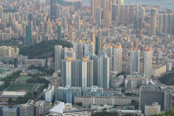 Hong Kong city of kowloon at 2014 — Stock Photo, Image