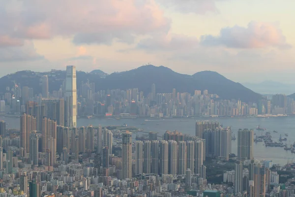 Χονγκ Κονγκ πόλη του Κοουλούν στις 2014 — Φωτογραφία Αρχείου