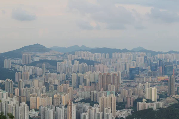 Hong kong city of kowloon bei 2014 — Stockfoto