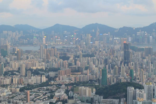 2014'te Kowloon'un Hong Kong şehri — Stok fotoğraf