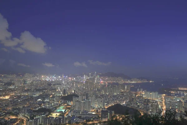 Vue aérienne de kowloon 31 mai 2014 — Photo