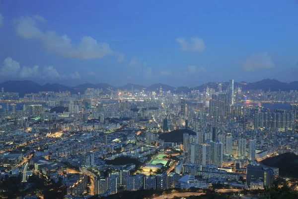 Kowloon'un havadan görünümü 31 Mayıs 2014