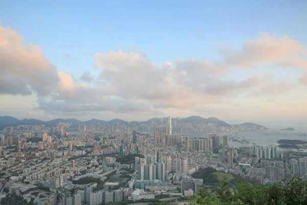2014년 5월 31일 홍콩 의 조감도 — 스톡 사진