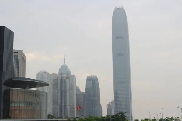 15. června 2016 HK Business Office Tower — Stock fotografie