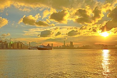 11 Temmuz 2014 Victoria Körfezi Şehir Manzarası