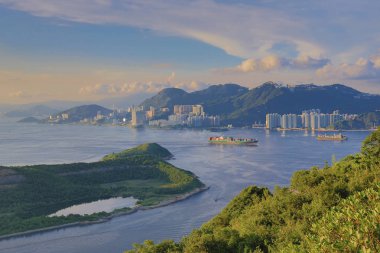 adanın Lamma Adası görünümünde 2014