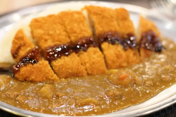 Tonkatsu, escalope de porc frite japonaise — Photo