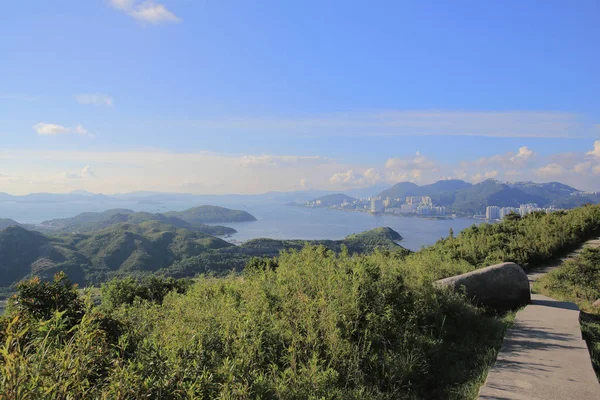 Naturvy över ling Kok Shan, Lamma Island — Stockfoto