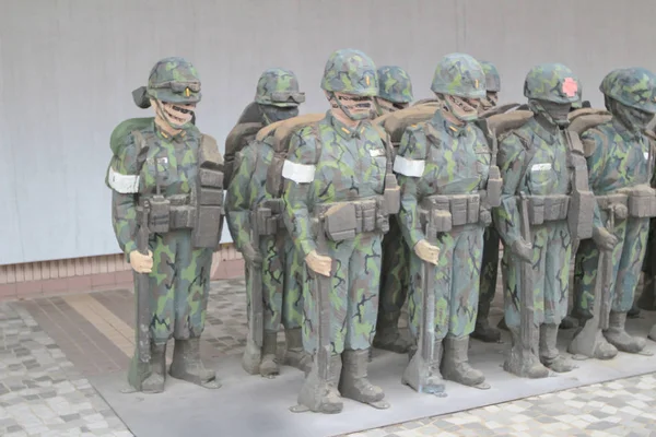 The art of army  4 may 2014 hk — Stock Photo, Image