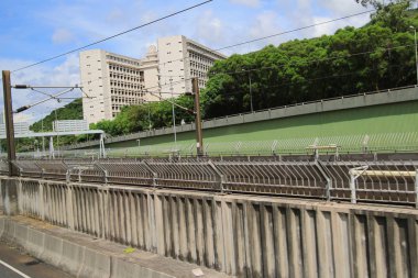 Sha Tin 'de Hong Kong yolu