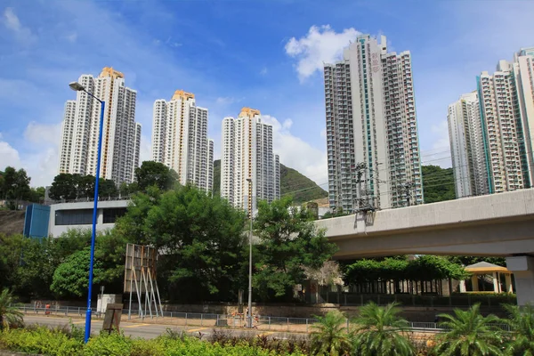 Casa pública hong kong propriedade — Fotografia de Stock