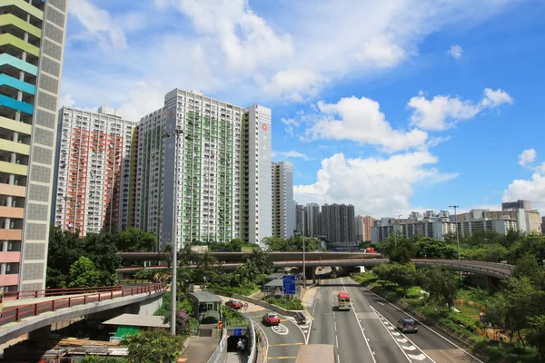 Общественный дом Hong Kong Estate — стоковое фото