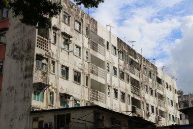 Hong kong Tong lau eski evde 