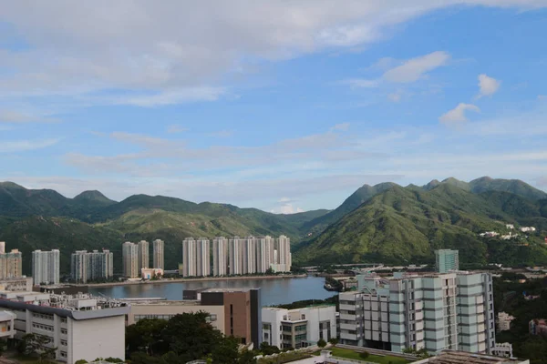 香港的中文大学 — 图库照片