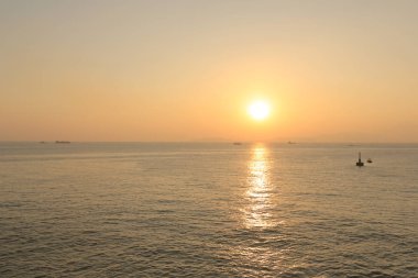 Batı Lamma kanal günbatımı