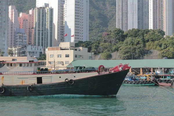 Aberdeen typhoon shelter — Stock Photo, Image