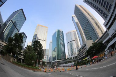 Hong Kong merkezinde görünüm 