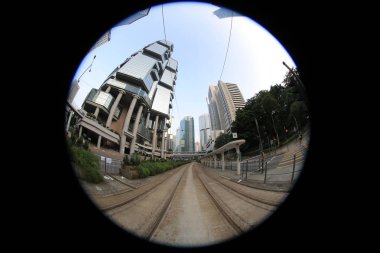 Hong Kong merkezinde görünüm 