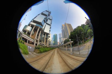 Hong Kong merkezinde görünüm 