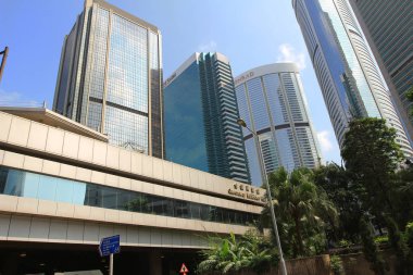 merkezi hong kong iş alanı
