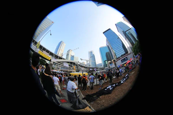 Paraguas Revolución, hong kong —  Fotos de Stock