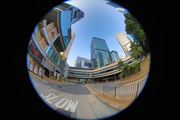 Modern office buildings in central Hong Kong — Stock Photo, Image