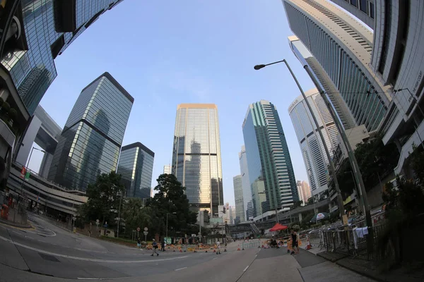 Hong Kong merkezinde görünüm — Stok fotoğraf