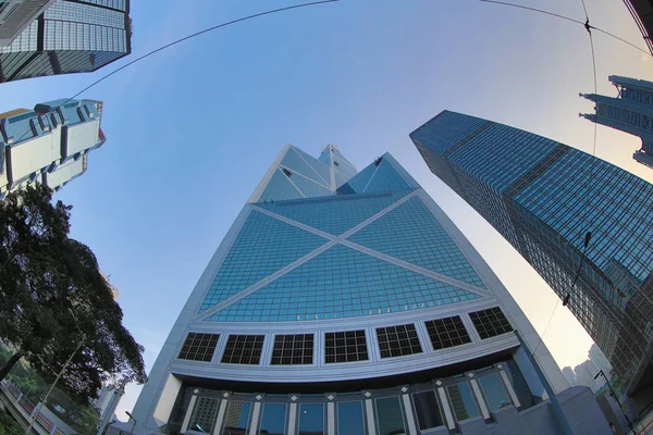 Modernos edificios de oficinas en el centro de Hong Kong —  Fotos de Stock