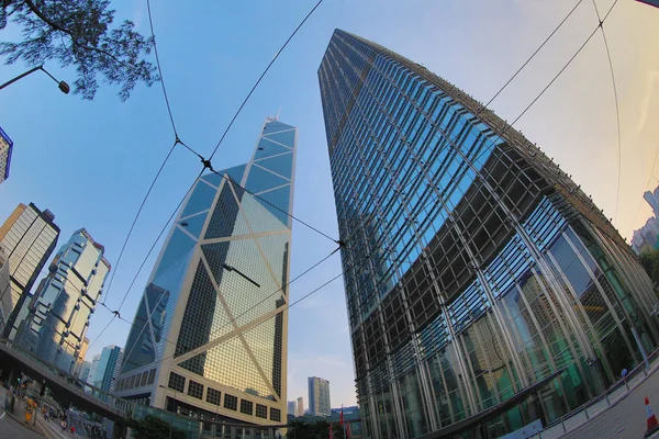 Vista en el centro de Hong Kong —  Fotos de Stock