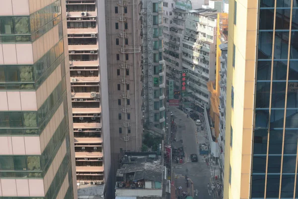 Hong Kong apartman épület 5 Oct 2015 — Stock Fotó