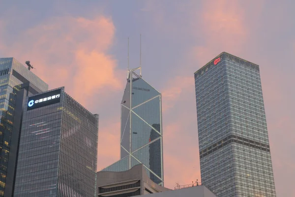 Central hong kong tarde 5 oct 2014 —  Fotos de Stock