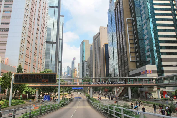 Almirantazgo, hong kong central 1 oct 2014 —  Fotos de Stock