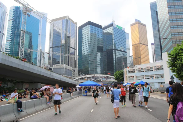 Po 29 září deštník revoluci, hong kong — Stock fotografie