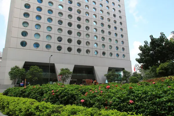 Área de negocios de hong kong central — Foto de Stock