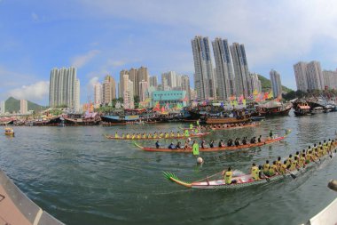 2 haziran 2014 Aberdeen ejderha Tekneler yarış 