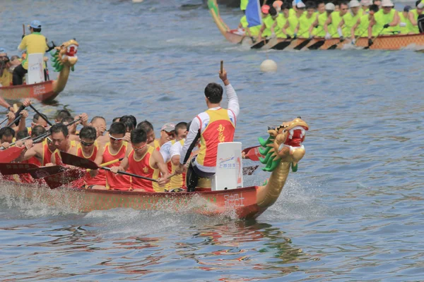 அபெர்டீன் 2 ஜூன் 2014 டிராகன் படகு விழா — ஸ்டாக் புகைப்படம்