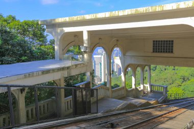 Peak Tram Barker İstasyonu 28 Haziran 2014