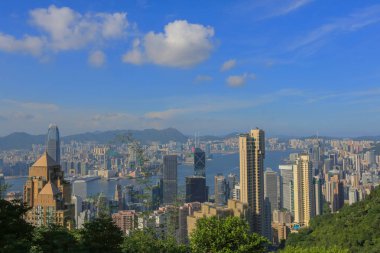 Victoria zirvesinden görünüm, Hong Kong