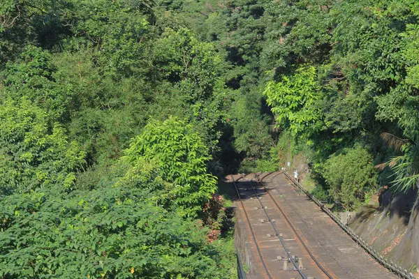 2014年6月28日 鉄道閉鎖 — ストック写真